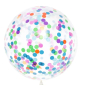 Preview: Konfetti Ballon BIG - 1 Meter - von PartyDeco